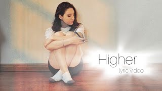 Michelle Sangalli  Higher lyric visualizer [upl. by Ellehctim]