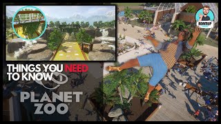 10 Essential Tips for Planet Zoo Franchise Mode [upl. by Nnyliak]