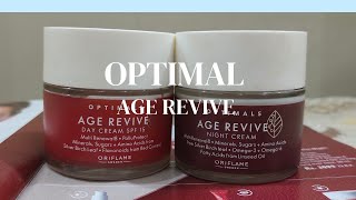 Optimal Age Revive Day amp Night Cream  Antiaging How To Use Review [upl. by Eleni190]