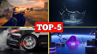 Top 5 Best 3D Intro Templates For YouTube No Text Free 🔥 [upl. by Retseh962]