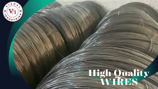 VISHAL INDUSTRIES  High Quality MS wire HB amp HHB manufacturer [upl. by Eila460]