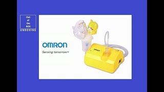 Omron Compressor Nebulizer NE  C801KD UNBOXING Comp AIR C801 NK for kids NEC801S  KDE V [upl. by Arden]