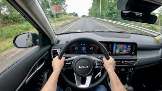 2024 Kia Seltos POV Drive 4K  Affordable Subcompact SUV [upl. by Idham]