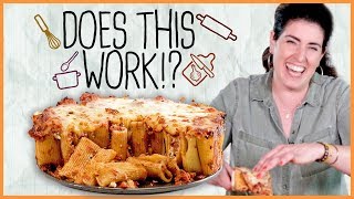 Rigatoni Pie We Test The Viral Recipe DoesThisWork [upl. by Lebezej885]