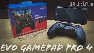 AMKETTE EVO GAMEPAD pro 4  Real Life Review [upl. by Johnathon609]