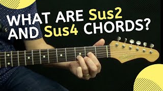 🎸 What are Sus2 and Sus4 Chords [upl. by Gnaoh926]