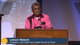 Rev Lawson Matauto  226th General Assembly of the Presbyterian Church USA [upl. by Doss178]