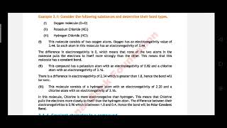 Nature of Bonds in terms of Pauling Electronegativity valuesCovalent Character in a Compound31 [upl. by Hna]