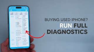 You MUST Do This Before Buying Used iPhone Diagnostics [upl. by Yentihw845]