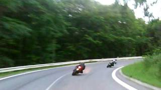 johnnny FZ6 vs R1 [upl. by Yardna]