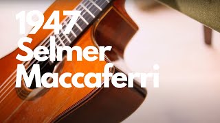 Secrets of the 1947 Selmer Maccaferri Guitar Revealed [upl. by Sloane630]