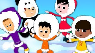 Five Little Eskimos  Nursery Rhymes Song For Kids  Children Rhymes [upl. by Javler126]