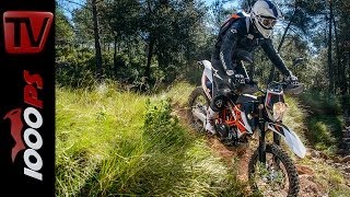 KTM 690 Enduro R 2014 Testvideo Action Onboard Fazit [upl. by Issiah]