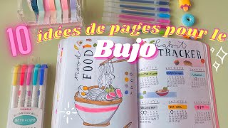 10 IDÉES de pages à mettre ABSOLUMENT dans son BULLET JOURNAL [upl. by Glantz72]