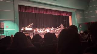 ERHS Wind Ensemble at Eleanor Roosevelt High School Winter Concert [upl. by Niatsirhc]