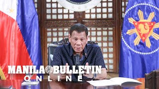 Duterte extends ECQ until April 30 [upl. by Chadburn]