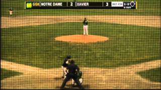 Varsity Baseball  Notre Dame at Xavier [upl. by Glorianna]