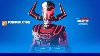 Unlocking GALACTUS in FORTNITE [upl. by Batha727]