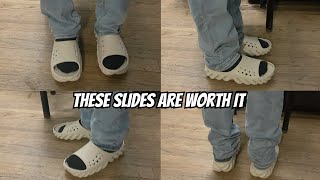 Crocs Echo Slide Stucco Review [upl. by Averyl167]