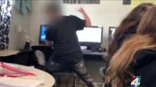 Parents raise concerns after video circulates of violent middle school fight [upl. by Goodard638]