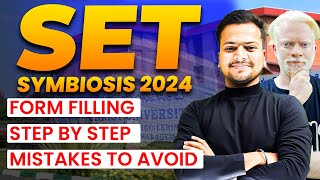 SET Symbiosis 2024 Complete Step by Step Form Filling  Complete Guidelines [upl. by Raymund498]