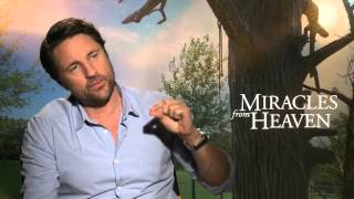 Martin Henderson talks about MIRACLES FROM HEAVEN [upl. by Ahc918]