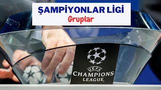 20232024 ŞAMPİYONLAR LİGİ GRUPLARI [upl. by Letnuahc]