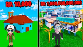 RUMAH 10000 VS RUMAH 1000000000000 TRILIUN DI ROBLOX [upl. by Yart]