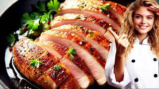 EASY Seared Duck Breast Recipe HOW to Cook Duck Breast in the Pan [upl. by Quar]