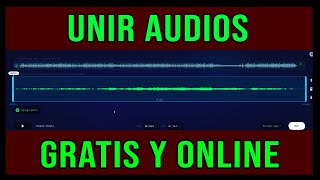 🎵 Cómo Juntar 2 o MÁS AUDIOS  CANCIONES ✅ Sin Programas y Gratis  2024 [upl. by Gaivn47]