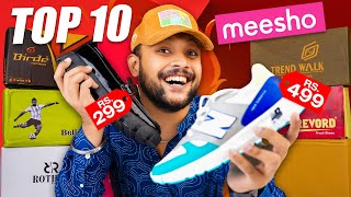 🔥TOP 10 BEST SHOES UNDER 500 😍 Meesho Shoes Haul Review 2023  ONE CHANCE [upl. by Hayouqes858]