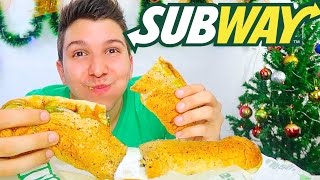 Subway • MUKBANG [upl. by Ellecrad]