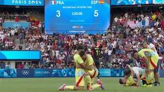 France vs Spain Olympic Paris Final Mens Football Highlights Spain vs France Full Goal Highlights [upl. by Hunger]