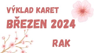 💞RAK  BŘEZEN 2024 💞 [upl. by Ellinad]