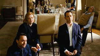 Succession HBO Roy Family  Logan Dinner Singing scene S4E10 [upl. by Monro]