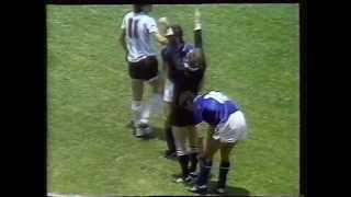 ARGENTINA vs ITALIA Italy Primer tiempo  1986 FIFA World Cup [upl. by Ahslek]