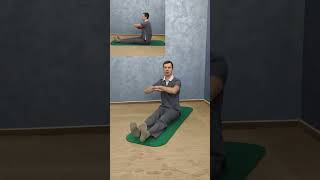 One Single Exercise for the Back Pelvis Buttocks Cellulite Prostatitis amp Arthritis [upl. by Aloap]