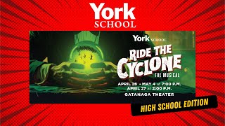 York Schools RIDE THE CYCLONE School Edition [upl. by Ahsilif]