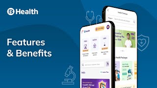 Bajaj Finserv Health App  Features amp Benefits [upl. by Orihakat393]