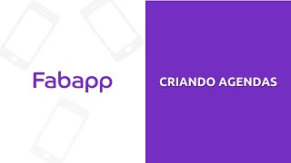 Criando agendas no Agendamento Fabapp [upl. by O'Callaghan]