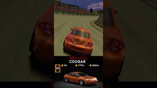 Mercury Cougar 99  Stock vs Upgraded  GranTurismo2 retrogaming racinggames [upl. by Lucinda]