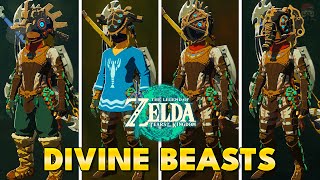 Zelda Tears of the Kingdom  All Divine Beast Masks Locations [upl. by Ettesyl538]