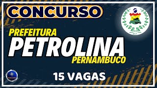 🚨 PREFEITURA DE PETROLINA PE concurso público com 15 vagas para Agente de Trânsito [upl. by Najtsirk]