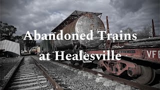 Abandoned Trains At Healesville [upl. by Imoin]