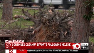 Ocilla continues cleanup efforts following Hurricane Helene [upl. by Uzial]