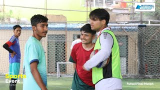 Futsal Final Match  Spring Sports Event NationalCollege [upl. by Aneehc]