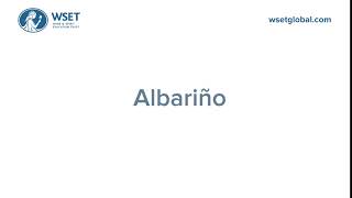 How to say it Albariño [upl. by Nelyaw]