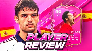 5⭐5⭐ 96 FUTTIES HEROES MORIENTES SBC PLAYER REVIEW  FC 24 Ultimate Team [upl. by Tenom615]