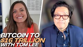 Tom Lee Bullish Macro Outlook Optimal Bitcoin Allocation and SampP to 15000 [upl. by Enyamart]