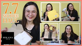 SHOPEE HAUL 77 Featuring Mikana Jewelry  Krystal Reyes [upl. by Flavian]